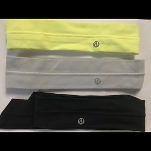 Bundle of 3 Lululemon headbands